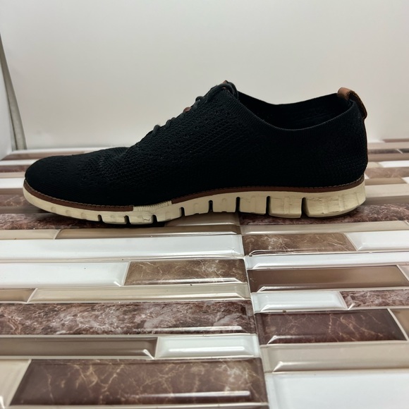 Cole Haan Zerogrand Wingtip Oxford Shoes Mens Size 12 Black Stitchlite - Picture 12 of 15